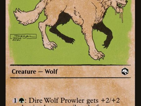 Dire Wolf Prowler (Showcase) [The List] Cheap