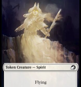 Spirit    Spider Double-Sided Token [Innistrad: Midnight Hunt Tokens] Fashion