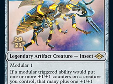 Zabaz, the Glimmerwasp [Modern Horizons 2 Prerelease Promos] For Sale