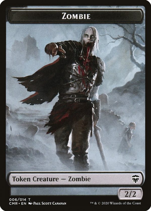 Zombie Token [Commander Legends Tokens] on Sale