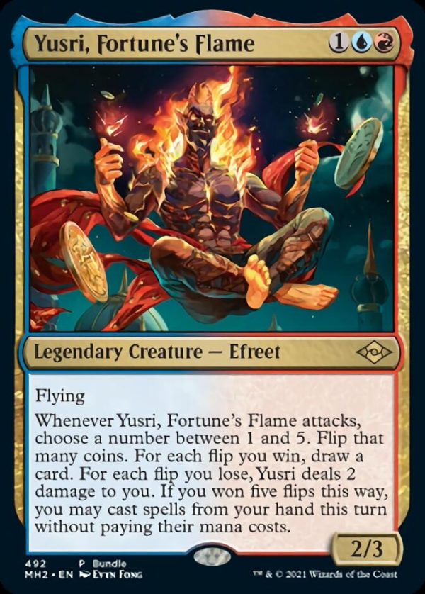 Yusri, Fortune s Flame (Bundle) [Modern Horizons 2] Hot on Sale