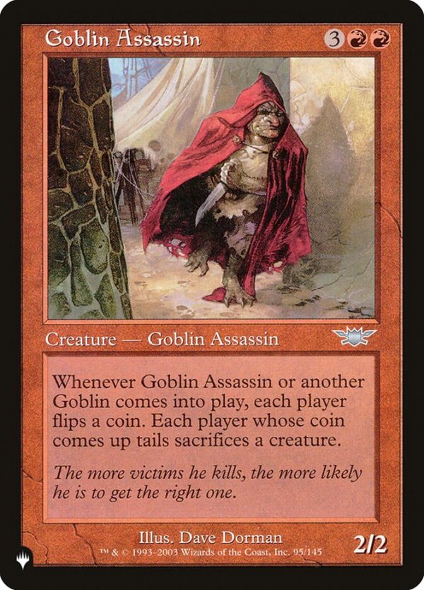 Goblin Assassin [The List] Online Sale