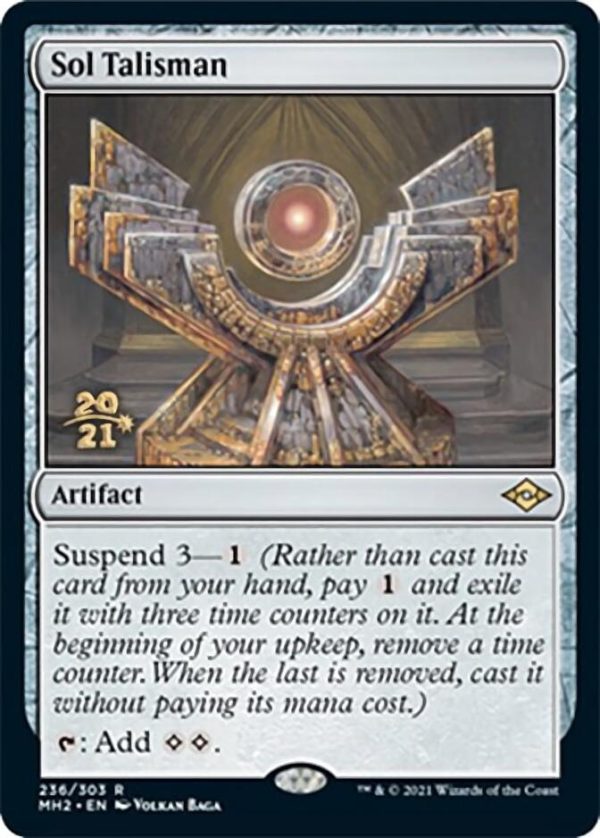 Sol Talisman [Modern Horizons 2 Prerelease Promos] Cheap