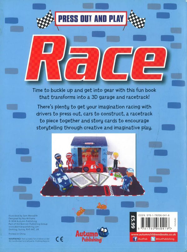 Race: Press Out And Play Sale