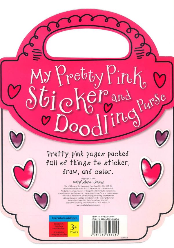 My Pretty Pink Sticker And Doodling Purse For Discount