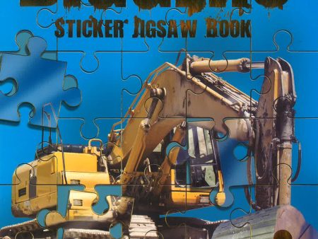 S & A Jigsaws: Diggers Sticker Jigsaw Book Online now