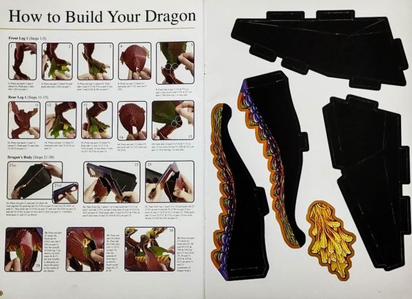 Giant Press Out And Build Model Dragon Of Legends Online Sale