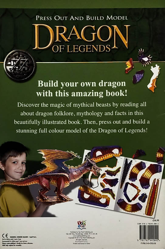 Giant Press Out And Build Model Dragon Of Legends Online Sale